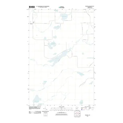 2010 Map of Makinen, 2010 Print