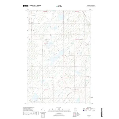 2019 Map of Makinen, 2019 Print