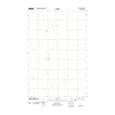 2011 Map of Makoti SW, 2011 Print