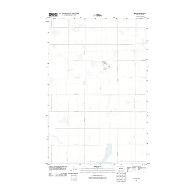 2011 Map of Makoti, 2011 Print