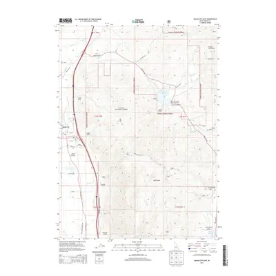 2013 Map of Malad City East, 2013 Print