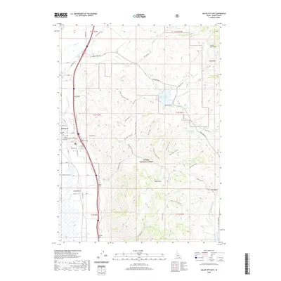 2020 Map of Malad City East, 2020 Print