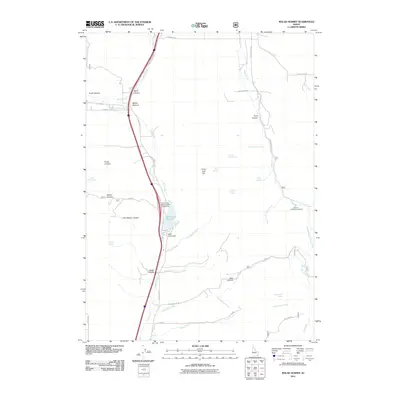 2011 Map of Malad Summit, 2011 Print