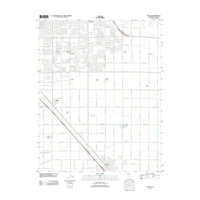 2012 Map of Malaga, 2012 Print