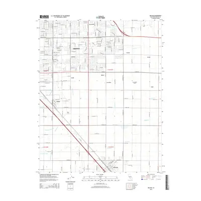 2015 Map of Malaga, 2015 Print