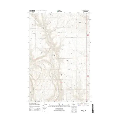 2014 Map of Malaga NE, 2014 Print