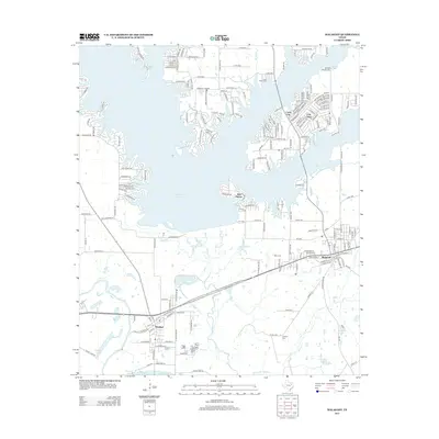 2012 Map of Malakoff, 2012 Print