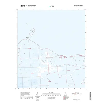 2018 Map of Malheureux Point, 2018 Print