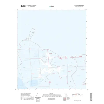 2020 Map of Malheureux Point, 2020 Print