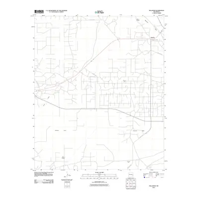 2010 Map of Maljamar, 2010 Print