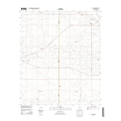 2013 Map of Maljamar, 2013 Print