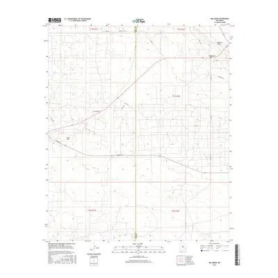 2017 Map of Maljamar, 2017 Print