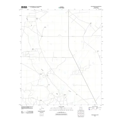 2010 Map of Maljamar NE, 2010 Print