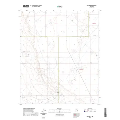 2023 Map of Maljamar NE, 2023 Print