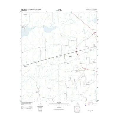2013 Map of Mallard Hill, 2013 Print