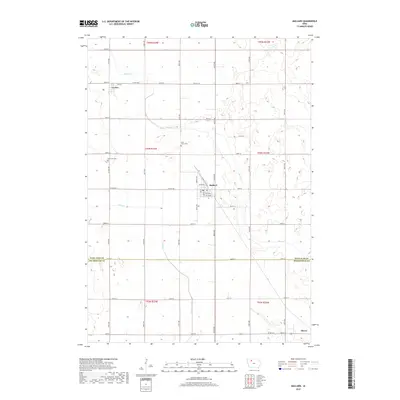 2018 Map of Mallard, 2018 Print