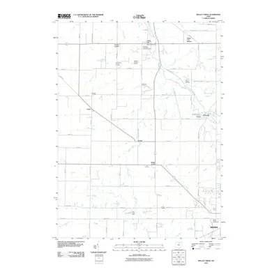 2010 Map of Mallet Creek, 2010 Print