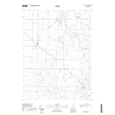 2019 Map of Mallet Creek, 2019 Print