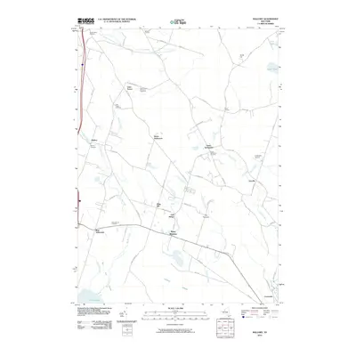 2010 Map of Mallory, 2010 Print
