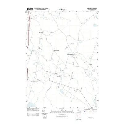 2013 Map of Mallory, 2013 Print