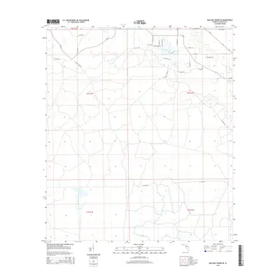 2015 Map of Mallory Swamp NE, 2015 Print