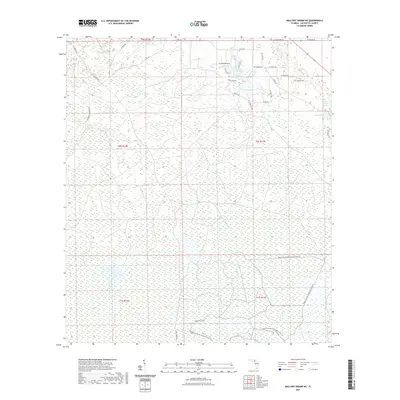 2021 Map of Mallory Swamp NE, 2021 Print