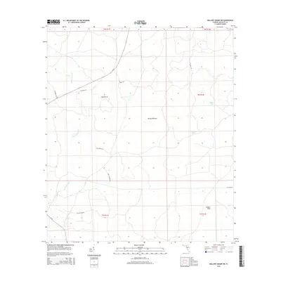 2015 Map of Mallory Swamp NW, 2015 Print