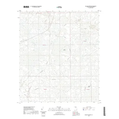 2018 Map of Mallory Swamp NW, 2018 Print