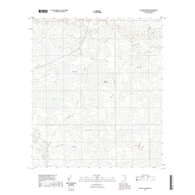 2021 Map of Mallory Swamp NW, 2021 Print
