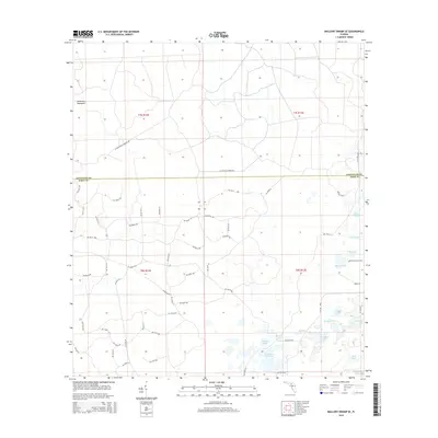 2015 Map of Mallory Swamp SE, 2015 Print