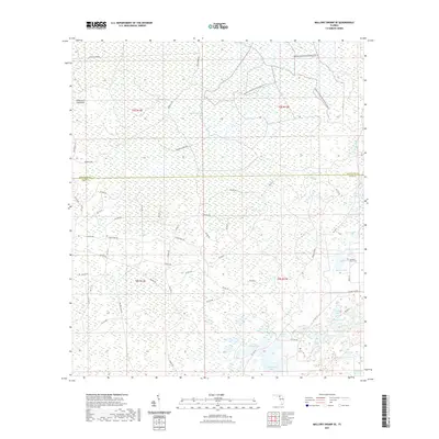 2021 Map of Mallory Swamp SE, 2021 Print