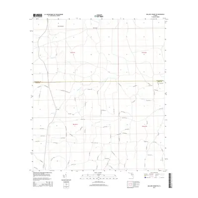 2015 Map of Mallory Swamp SW, 2015 Print
