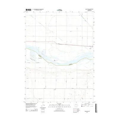 2014 Map of Malmo NW, 2014 Print