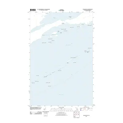 2011 Map of Malone Bay, 2011 Print