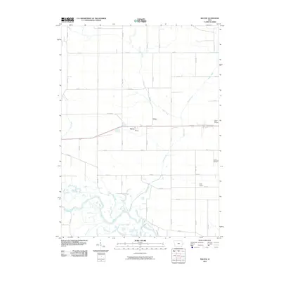 2010 Map of Malone, 2010 Print