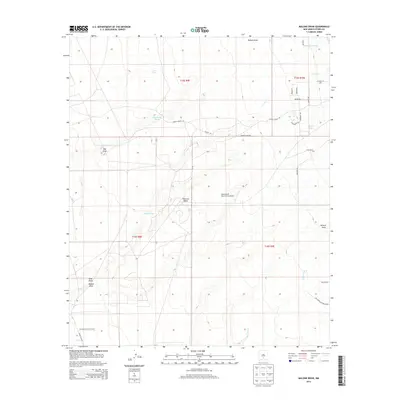 2013 Map of Malone Draw, 2013 Print