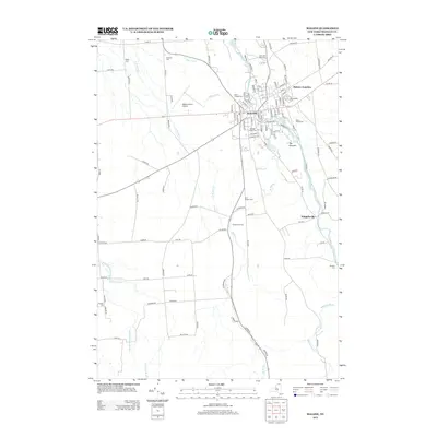 2013 Map of Malone, 2013 Print