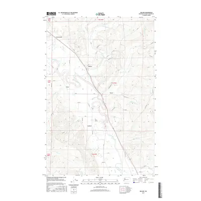 2017 Map of Malone, 2017 Print