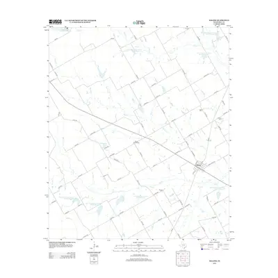 2013 Map of Malone, 2013 Print