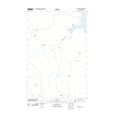2011 Map of Maloney Hill, 2011 Print