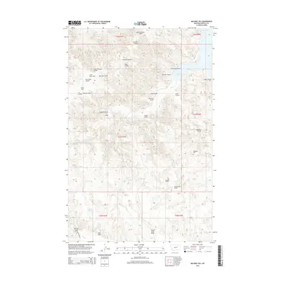 2014 Map of Maloney Hill, 2014 Print