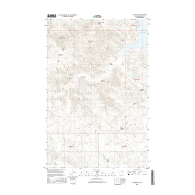 2017 Map of Maloney Hill, 2017 Print