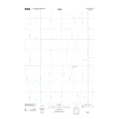 2013 Map of Maloy, 2013 Print
