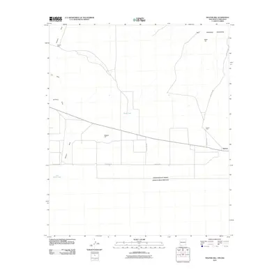 2010 Map of Malpais Hill, 2010 Print