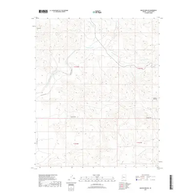 2018 Map of Malpais Mesa NE, 2018 Print