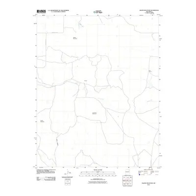 2010 Map of Malpie Mountain, 2010 Print
