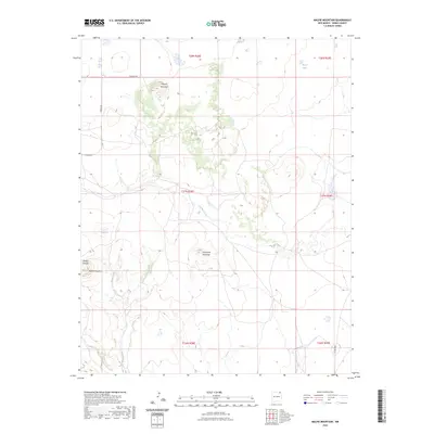 2023 Map of Malpie Mountain, 2023 Print