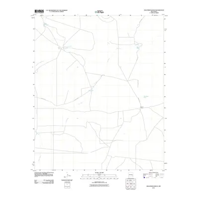 2010 Map of Malstrom Ranch, 2010 Print