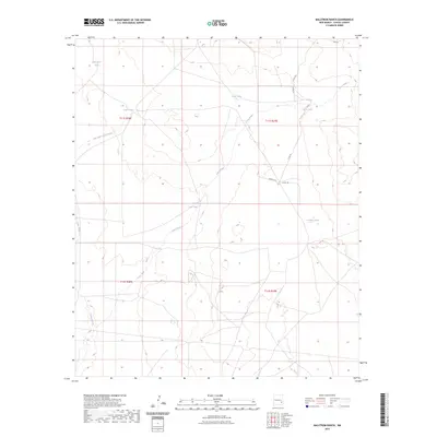 2023 Map of Malstrom Ranch, 2023 Print