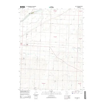 2015 Map of Malta Bend, 2015 Print